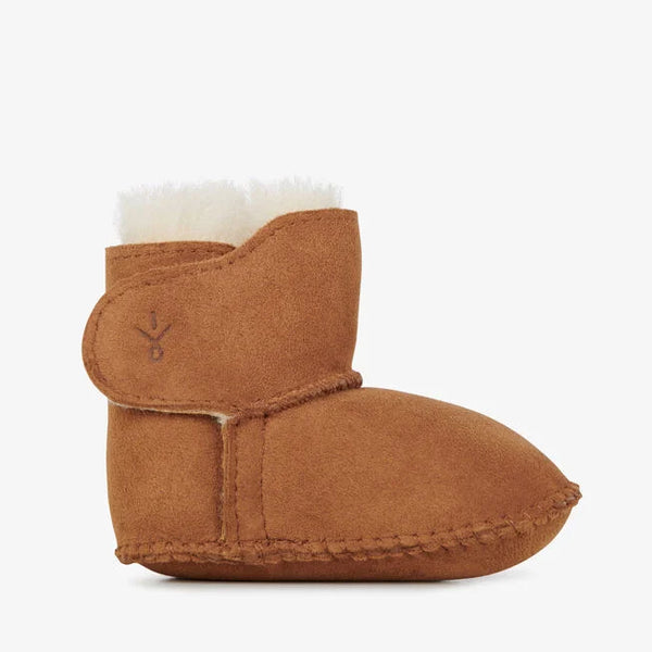 Emu Australia Baby Booties Chestnut