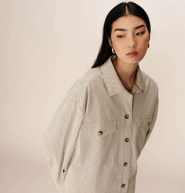 Grace and Mila Peggy Stripe Shirt