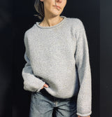 Merino and Alpaca Cornflour Sweater