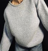 Merino and Alpaca Cornflour Sweater