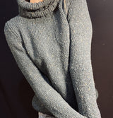 Scots Pine Roll Neck Jumper Merino Wool