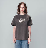 Grace and Mila Paris at Night Cotton T-Shirt Anthracite