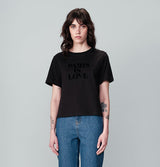 Grace and Mila Paris Is Love Cotton T-Shirt Noir