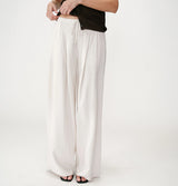 Grace and Mila Wally Linen and Tencil Trousers Sable
