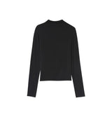 Grace and Mila Noon High Neck T-Shirt Noir