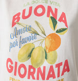 Garcia Cotton Tshirt La Dolce Vita