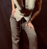 La Bottega di Brunella Cezane Linen Gilet