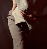 La Bottega di Brunella Cezane Linen Gilet