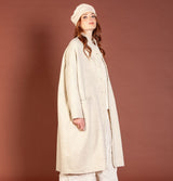 Mama B Azimut Coat Naturale