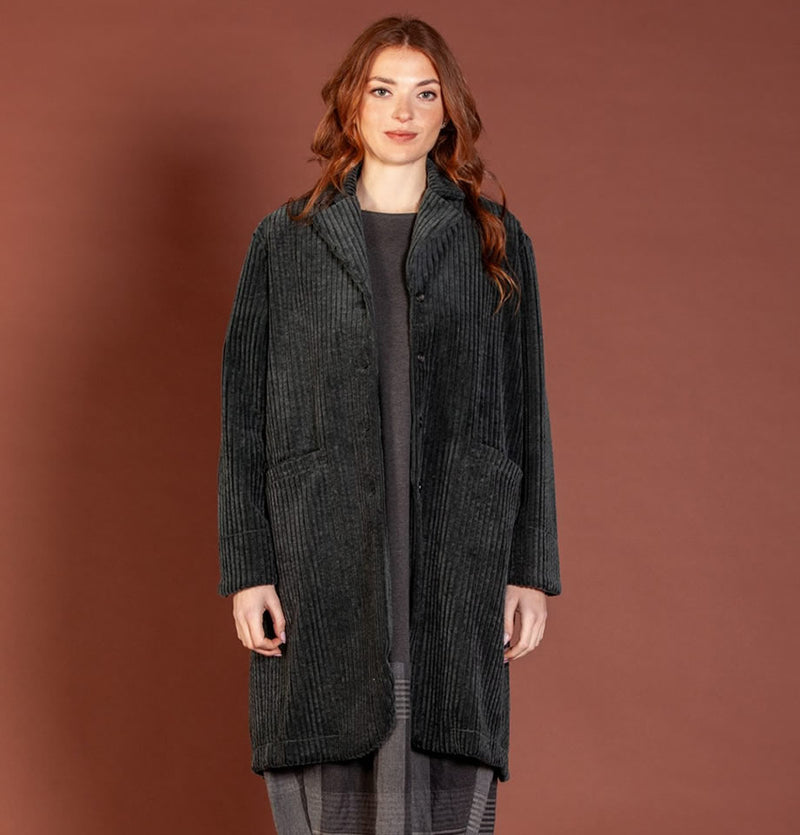 Mama B Cannolo Coat Anthracite