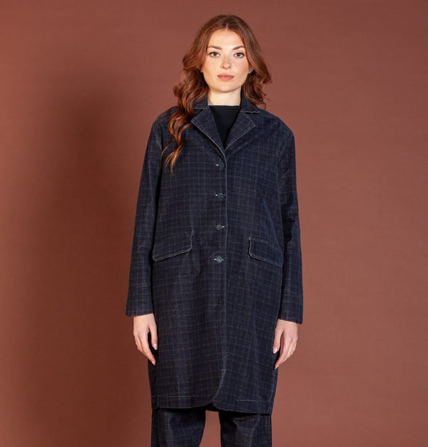 Mama B Sibilla Jacket Check Notte