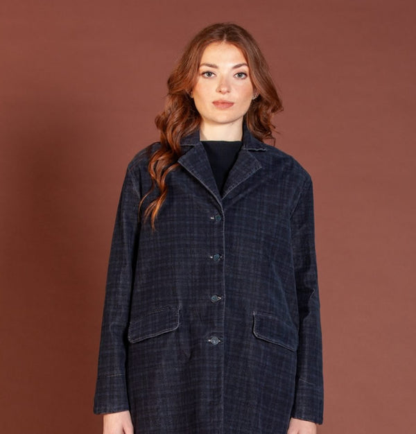 Mama B Sibilla Jacket Check Notte