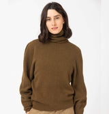 O'M Alpaca Knit Tourbe