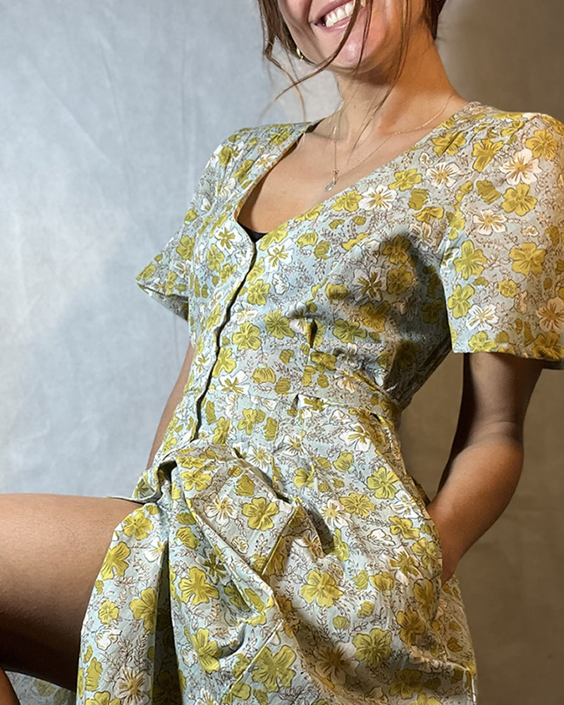 Zen Ethic Nicole Cotton Dress