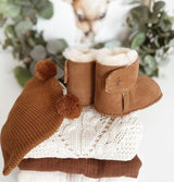 Emu Australia Baby Booties Chestnut