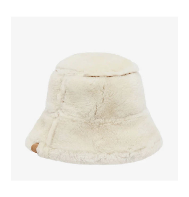 Emu Australia Sheepskin Bucket Hat Chestnut