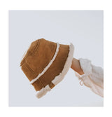 Emu Australia Sheepskin Bucket Hat Chestnut