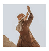 Emu Australia Sheepskin Bucket Hat Chestnut