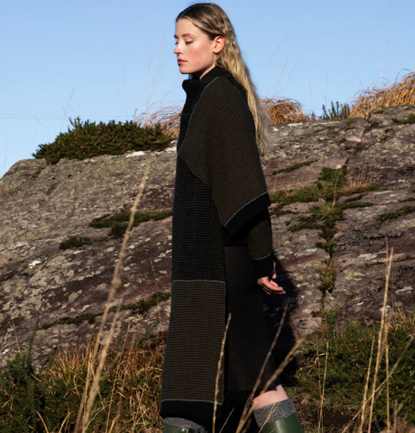 Fisherman Out Of Ireland Birds Eye Stitch Scarf