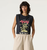 Garcia Ciao Amalfi Cotton Vest Anthracite