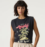 Garcia Ciao Amalfi Cotton Vest Anthracite