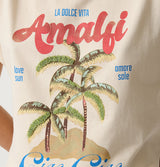 Garcia Amalfi Ciao Cotton T-Shirt