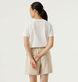 Garcia Bella Fiore Off White Cotton T-Shirt