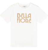 Garcia Bella Fiore Off White Cotton T-Shirt