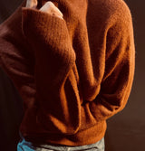 Grace and Mila Adelice Terracotta Sweater