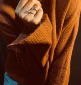 Grace and Mila Adelice Terracotta Sweater
