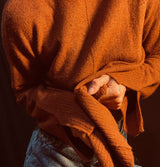 Grace and Mila Adelice Terracotta Sweater