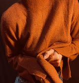 Grace and Mila Adelice Terracotta Sweater