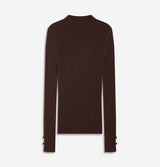 Grace and Mila Aloe Sweater Chocolate