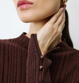 Grace and Mila Aloe Sweater Chocolate