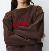 Grace and Mila Amour Jumper Chocolate