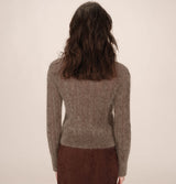 Grace and Mila Sabin Taupe Sweater