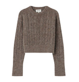 Grace and Mila Sabin Taupe Sweater