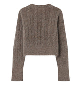 Grace and Mila Sabin Taupe Sweater