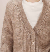 Grace and Mila Saluda Greige Cardigan