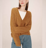 Grace and Mila Saluda Ochre Cardigan