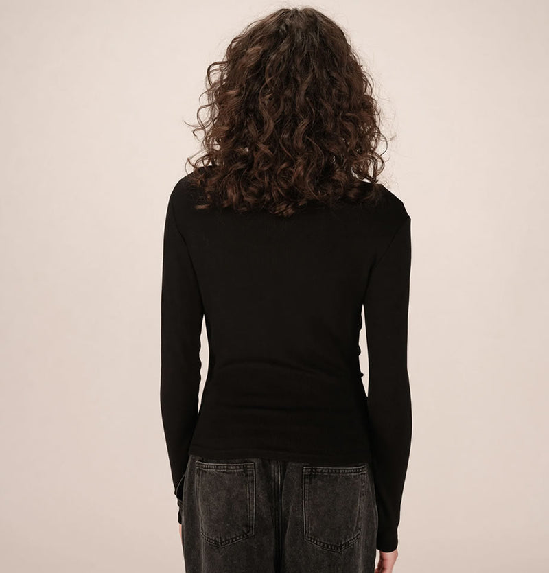 Grace and Mila Sioux Long Sleeve Top Black