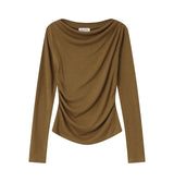 Grace and Mila Sioux Long Sleeve Top Olive