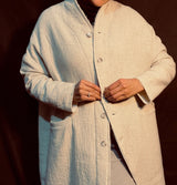 Mama B Azimut Coat Naturale