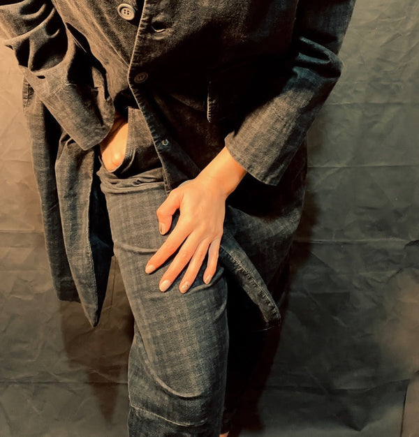 Mama B Alicia Pantalone Check Notte