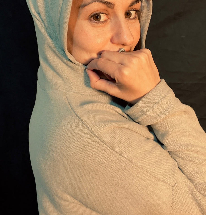 Mama B Isilli Jumper Nebbia