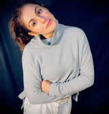 Mama B Moyet Jumper Nebbia