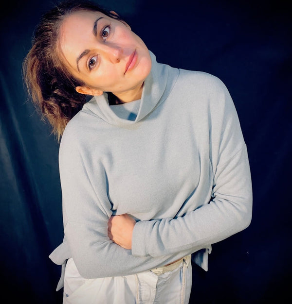 Mama B Moyet Jumper Nebbia