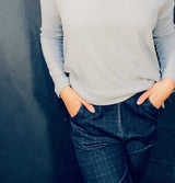 Mama B Moyet Jumper Nebbia