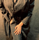 Mama B Sibilla Jacket Check Notte