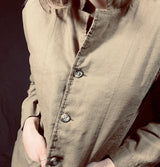 Mama B Aprile Linen and Cotton Jacket Cumin